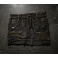 Винтажная джинсовая мини юбка IL Dolce, Италия, размер М