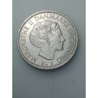 Дания 1 крона 1975 года .