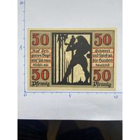 Нодгельд 50 пфеннигов Наумбург. Веймарская республика - 0202