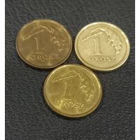 1 грош - 3 шт. 2013,14,15. Цена за все.