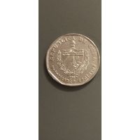 Куба 25 Центаво 2002 г.