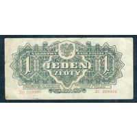 Польша 1 злотый 1944 год.