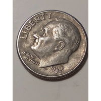 10 центов  США 1984 D год