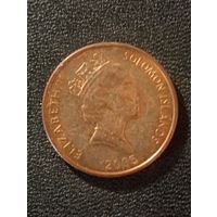 Соломоновы острова 1 цент 2005 г.