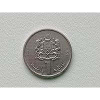 Марокко 1 дирхам 2014 года