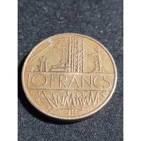 Франция 10 франков 1975