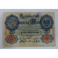 20 марок 1914 г. Германия