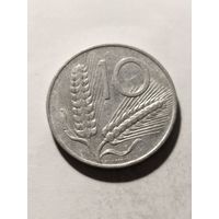 Италия 10 лир 1969