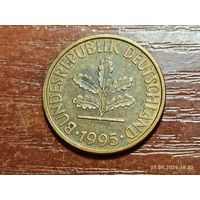 Германия 10 пфеннигов 1995 J