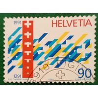 Швейцария 1991. 700 летие Швейцарской конфедерации