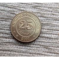 Werty71 Никарагуа 25 сентаво 2007