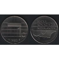Нидерланды km205 1 гульден 1982 год (_8