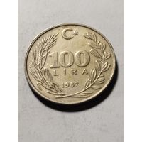 Турция 100 лир 1987