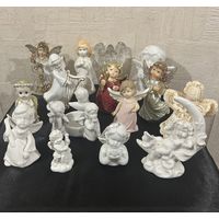 Статуэтки Ангелы Ангелочки Подарки Фарфор Керамика Хрусталь
