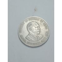 Кения 1 шиллинг  1989  года .