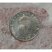 1 крона 1990 Швеция