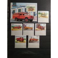 Чад 1998 г. Пожарные машины.