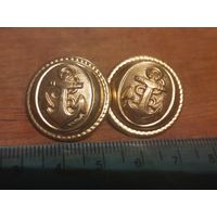 3 пуговицы ВМС