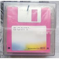 Коробка пенал для дискет Sony 3,5