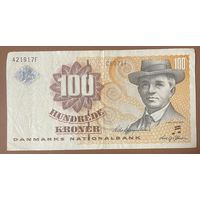 Банкнота Дания 100 крон 1997 Карл Нильсен