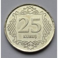 Турция, 25 куруш 2015 г.