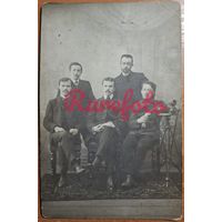 1910-е Открыточный формат господа ретро типажи студийное фото