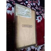 Коробка для сигар старинная  La Corona Habana Куба