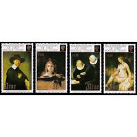 1990 Ниуэ 757-760 Художник Рембрандт   MNH