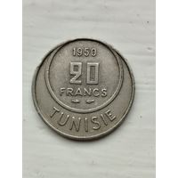 20 франков Тунис ( французская колония)