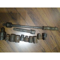 Набор накидных ключей, переходники СССР