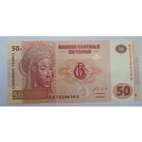 Конго 50 франков 2013
