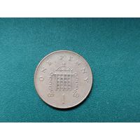 1 пенни Великобритания.