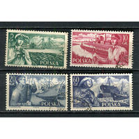 Польша - 1956 - Флот - 4 марки. Гашеные.  (Лот 41HB)-T4P48