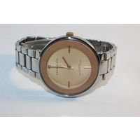 Часы Anne Klein розовый циферблат серебряный браслет AK/1281, Оригинал