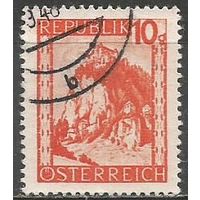 Австрия. Горный ландшафт. 1947г. Mi#840.