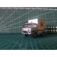 Масштабная модель УАЗ 452Д Айокки Телевидение Масштаб 1/43 Deagostini