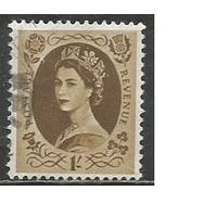 Британия. Королева Елизавета II. 1953г. Mi#271.