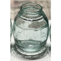 Баночка - бочонок для мёда. СССР 200 грамм