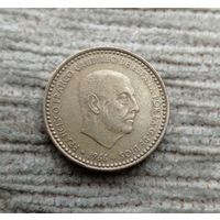 Werty71 Испания 1 песета 1966