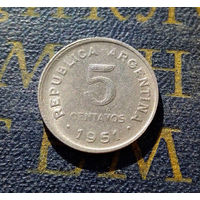 5 сентаво 1951 Аргентина #01