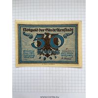 Нотгельд 50 пфеннигов Германия Урунштадт-0501