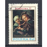 Польша / Polska 1977. Искусство, живопись. Торенвилт Скрипач. Одиночка СТО. Mi#2508