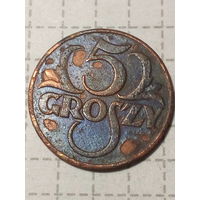 5 грош Польша 1937 год