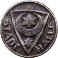 РАСПРОДАЖА!!! - ГЕРМАНИЯ ГАЛЛЕ 10 пфеннигов 1920 год