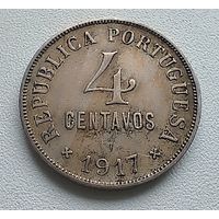 Португалия 4 сентаво, 1917  1-5-2
