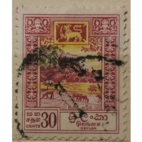 Цейлон 1950г.