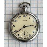 Карманные часы Молния. Рабочие. Механизм 3601.