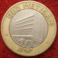 10 метикалов 2006 Мозамбик