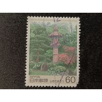 Япония, 1985. Каменный фонтан