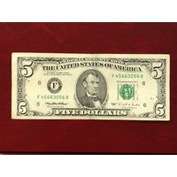 5 долларов США 1995, (F) Atlanta
